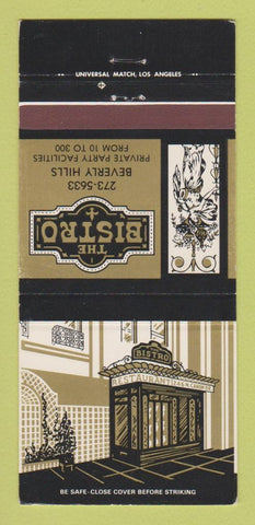 Matchbook Cover - The Bistro Beverly Hills CA 30 Strike