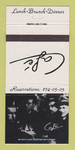 Matchbook Cover - Cafe Restaurant New York City? 30 Strike