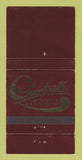 Matchbook Cover - Chantrells Restaurant Olympia Tumwater WA WEAR 30 Strike