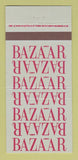 Matchbook Cover - Harper's Bazaar Magazine Australia 30 Strike