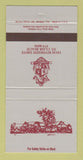 Matchbook Cover - Beach Grove St Clair Beach Windsor ON 30 Strike