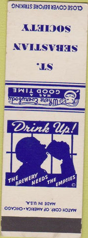Matchbook Cover - St Sebastian Society