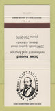 Matchbook Cover - Boss Tweed Restaurant Denver Colorado 30 Strike