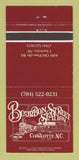 Matchbook Cover - Bourbon Street Station Charlotte NC 30 Strike