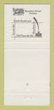 Matchbook Cover - Bourbon Street Station Charlotte NC 30 Strike