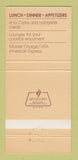 Matchbook Cover - Bitter Sweet Madison WI restaurant 30 Strike