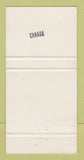 Matchbook Cover - C BBQ Restaurant Cornwall ON 30 Strike