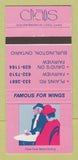 Matchbook Cover - Chaps Restaurant Burlington ON 30 Strike