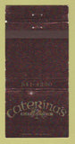 Matchbook Cover - Caterina's Ristorante West Allis WI WEAR 30 Strike