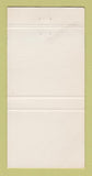 Matchbook Cover - Beauregard's Deli Bar Charlotte NC WEAR 30 Strike