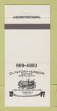 Matchbook Cover - Clinton Harbor O'Spiros Restaurant Clinton CT 30 Strike