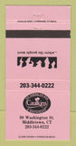 Matchbook Cover - Caulkins Restaurant Middletown CT 30 Strike