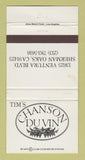 Matchbook Cover - Tim's Chanson Du Vin Sherman Oaks CA WEAR 30 Strike