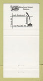 Matchbook Cover - Bourbon Street Station Charlotte NC 30 Strike