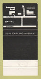Matchbook Cover - Banana Boat Restaurant Ottawa ON 30 Strike
