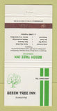 Matchbook Cover - Beech Tree Inn Dumgoyne Glasgow 30 Strike