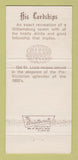 Matchbook Cover - Catfish & Crystal St Louis MO 30 Strike