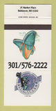 Matchbook Cover - Baltimore's Fish Market Baltimore MD 30 Strike