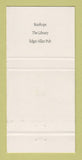 Matchbook Cover - Baltimore's Fish Market Baltimore MD 30 Strike