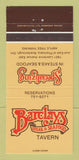 Matchbook Cover - Barclays Steak Seafood Tavern Scarborough ON 30 Strike