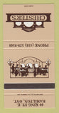 Matchbook Cover - Chester's Restaurant Hamilton ON 30 Strike