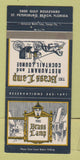 Matchbook Cover - Brass Lamp Restaurant St Petersburg Beach FL 30 Strike