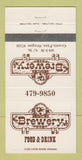 Matchbook Cover - Brewery Restaurant Grants Pass OR 30 Strike