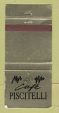 Matchbook Cover - Cafe Piscitelli Akron OH WEAR 30 Strike