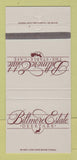 Matchbook Cover - Biltmore Estate Stables Cafe Deer Park 30 Strike