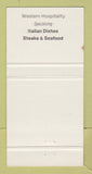 Matchbook Cover - Beef n Brew Restaurant High River AB GOLD 30 Strike