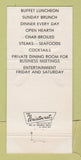 Matchbook Cover - Branded Steak House Crystal Lake IL 30 Strike