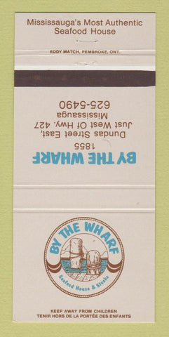 Matchbook Cover - By the Wharf Restaurant Mississauga ON 30 Strike