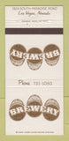 Matchbook Cover - Brewery Restaurant Las Vegas NV 30 Strike