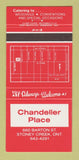 Matchbook Cover - Chandalier Place Stoney Creek ON 30 Strike