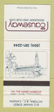 Matchbook Cover - Causeway Restaurant Club Cafe Victoria BC 30 Strike