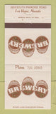 Matchbook Cover - Brewery Restaurant Las Vegas NV 30 Strike