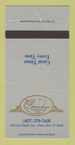 Matchbook Cover - Brandys Waterfront Cafe Delray Beach FL 30 Strike