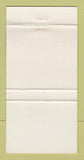 Matchbook Cover - Chez Le Vieux QC 30 Strike