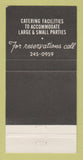 Matchbook Cover - Brass Rail New York City Restaurant WEAR 30 Strike