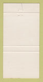 Matchbook Cover - Chez Vous Personalized Dining Calgary AB 30 Strike