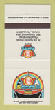 Matchbook Cover - B Line Diner Orlando FL Peabody Hotel 30 Strike
