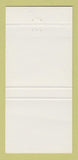 Matchbook Cover - B Line Diner Orlando FL Peabody Hotel 30 Strike