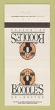 Matchbook Cover - Boodle's of Boston MA 30 Strike