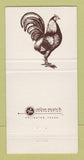 Matchbook Cover - Chanticleer Santa Barbara CA 30 Strike
