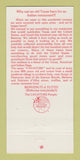 Matchbook Cover - Italian Cavatore Restaurant Houston TX 30 Strike
