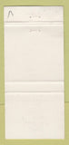 Matchbook Cover - The Beefeater Restaurant Thunder Bay ON WEAR 30 Strike