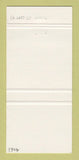 Matchbook Cover - Brasserie 1026 Atholville NB St Pierre Bathurst NB 30 Strike