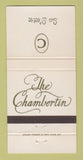 Matchbook Cover - The Chambertin Restaurant West Dearborn MI #2 30 Strike