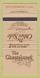 Matchbook Cover - The Cheeseboard Other Side Streetsville ON 30 Strike