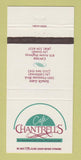 Matchbook Cover - Cafe Chantrell's Covina South Gate CA 30 Strike